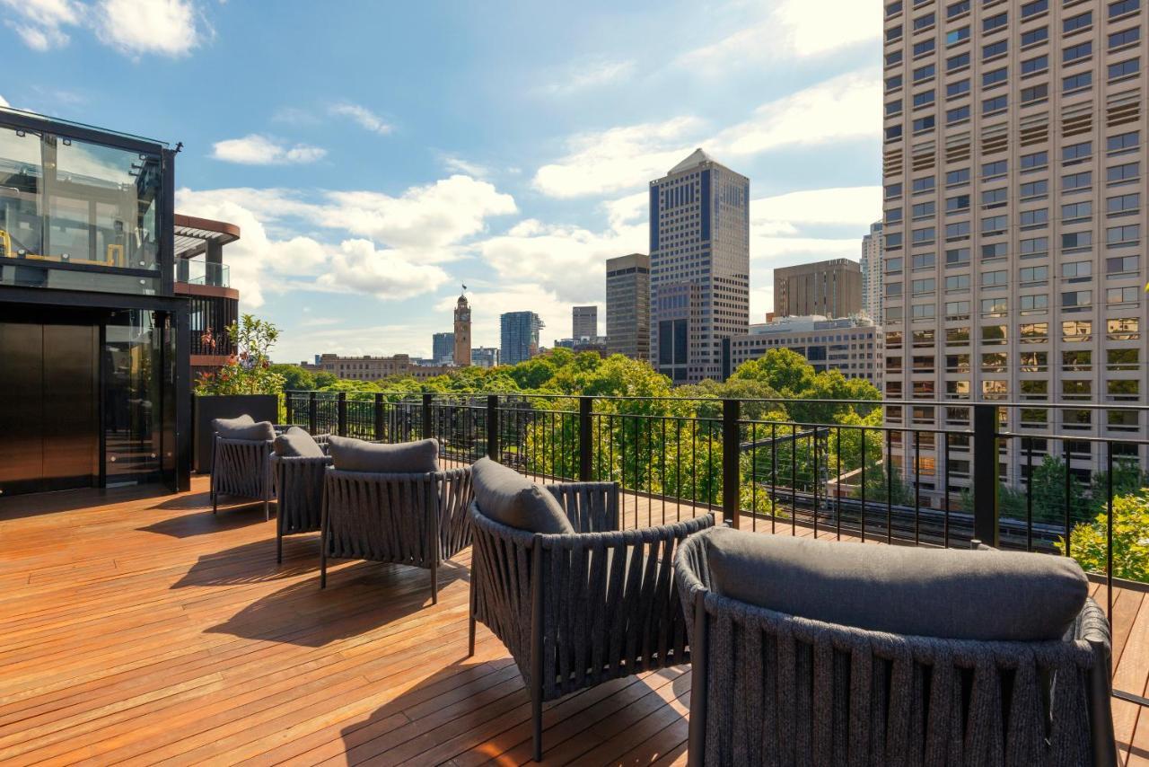 Hotel 202 Elizabeth Sydney Exteriér fotografie The rooftop terrace at the Hotel